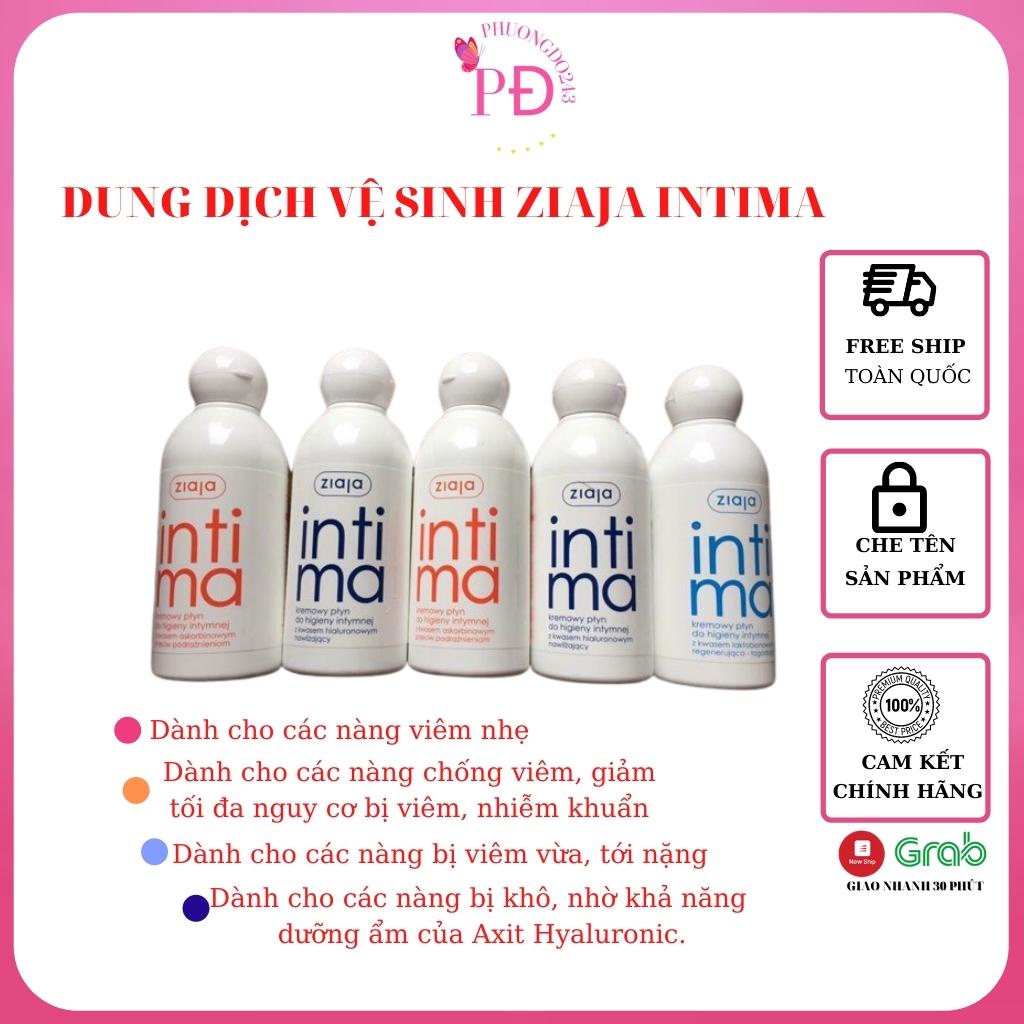 Dung dịch vệ sinh phụ nữ Intima ZIAJA Ba Lan size 200ml