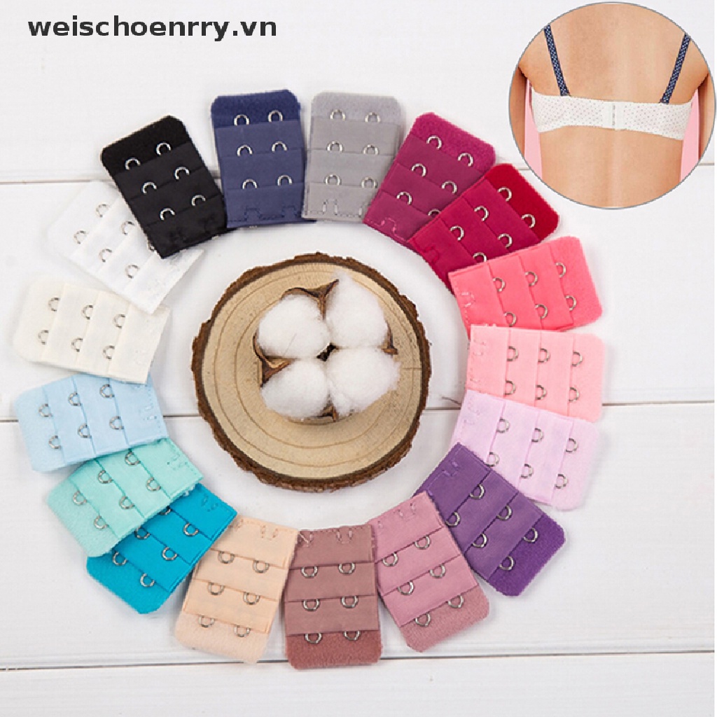 Set 5 phụ kiện nối mở rộng dây áo ngực phụ nữ 2 móc