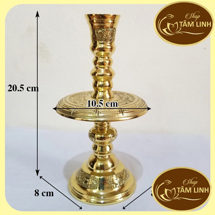 Bộ Đỉnh Lư Đồng Lộc Thành Cao 25,5cm