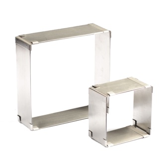 Khuôn ring vuông 8-15cm