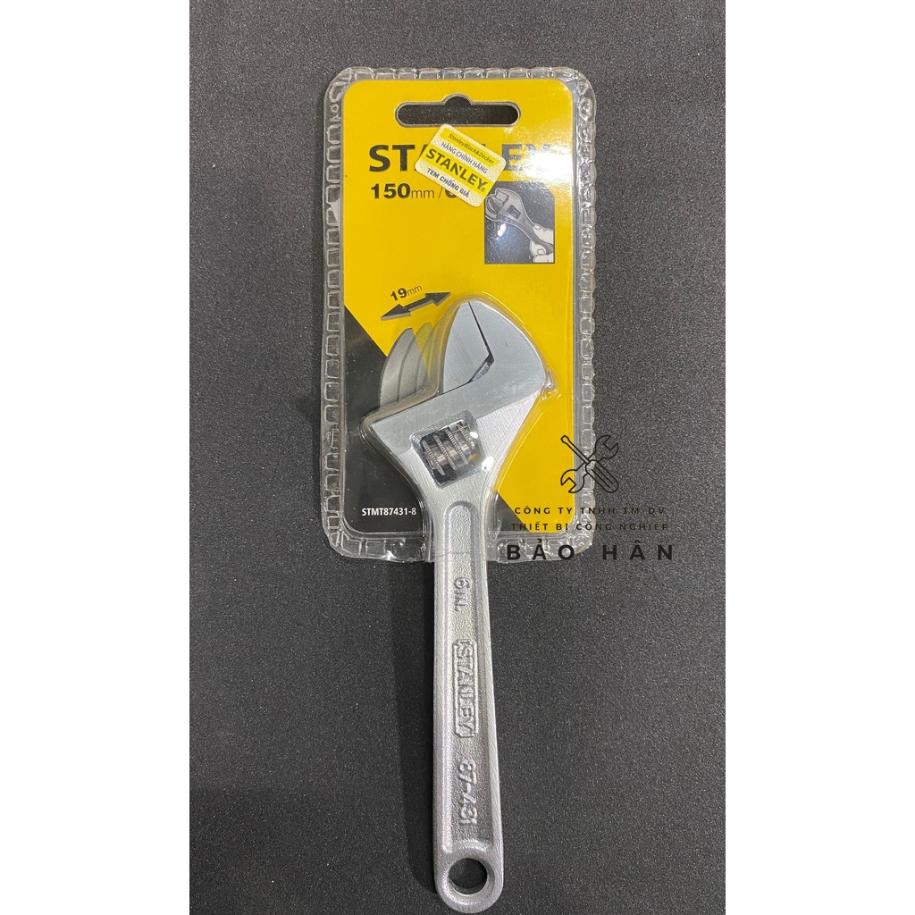Mỏ lết Stanley chính hãng 4inch/ 6inch/ 8inch/ 10inch/ 12inch/ 15inch