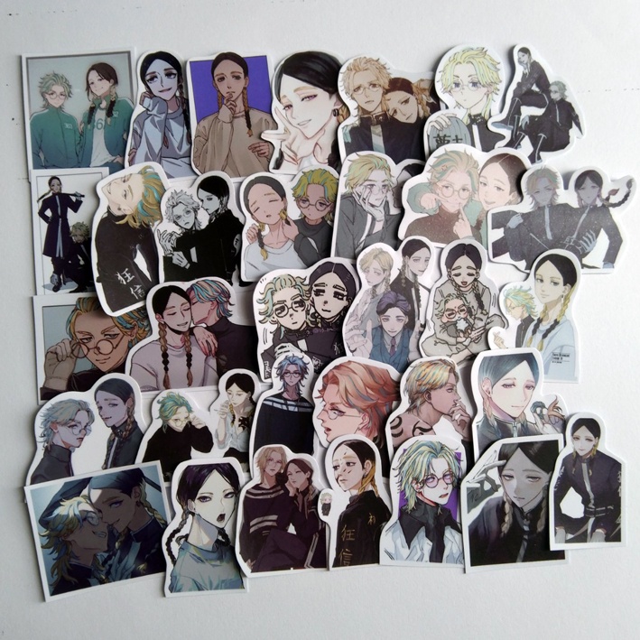 Sticker Hình dán Rindou Haitani Tokyo Revengers ảnh dán haitani tokyo revengers