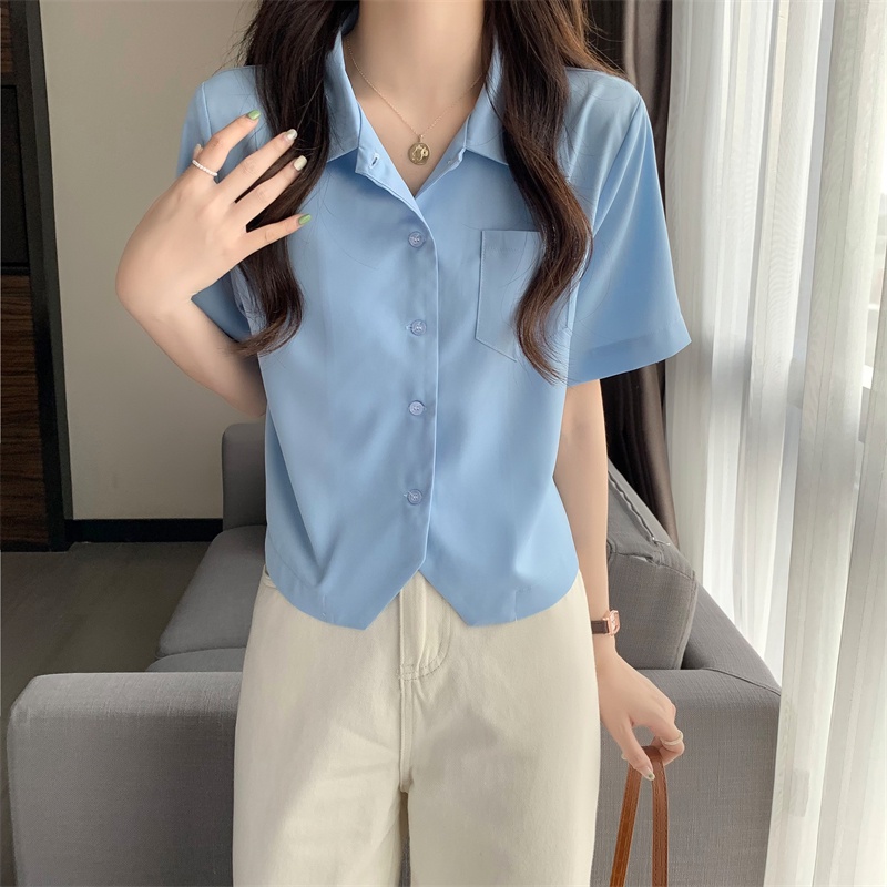 Áo Sơ Mi Ngắn Tay Phong Cách Mới Mùa Hè 51304