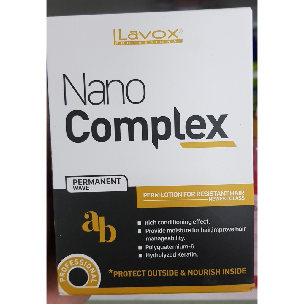 Thuốc uốn lạnh Lavox Nano Complex mini 100ml x 2