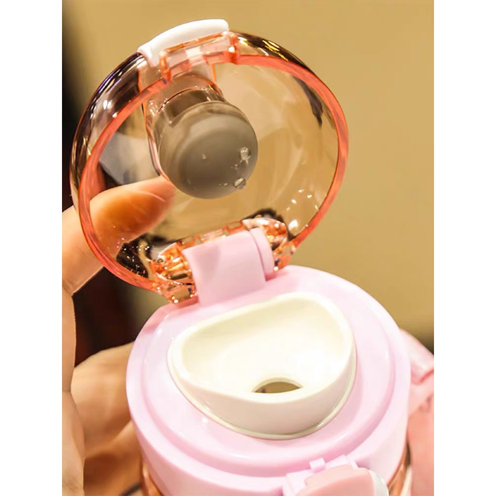 Bình nước thể thao cao cấp Classic 800ml có dây cầm, Bình đựng nước nhựa dung tích lớn | BigBuy360 - bigbuy360.vn