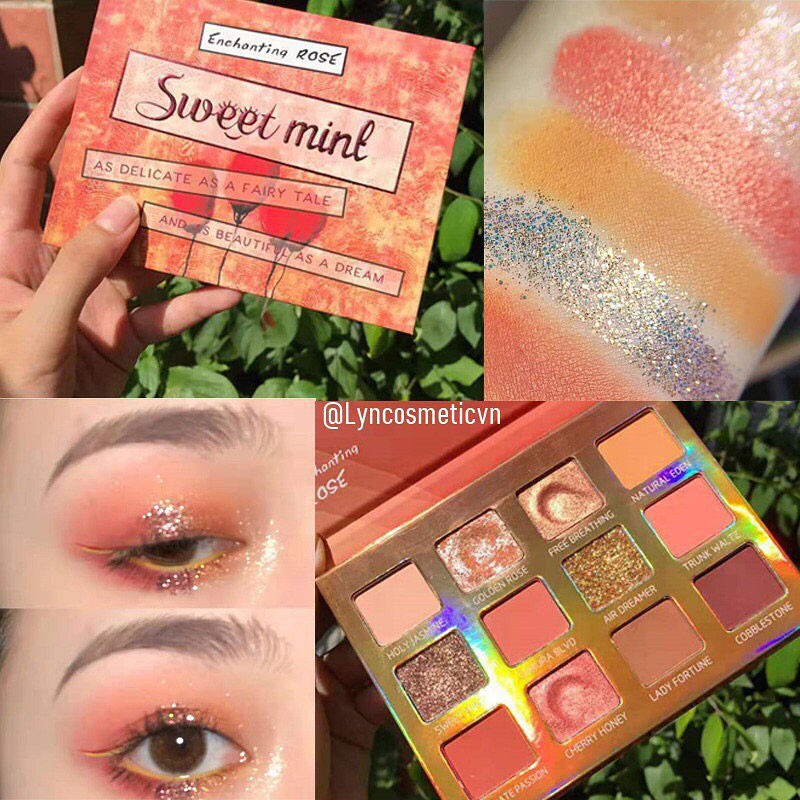 Bảng mắt Sweet Mint Enchanting Rose | BigBuy360 - bigbuy360.vn