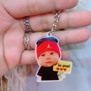 MÓC KHÓA CHIBI IN HÌNH THEO YÊU CẦU