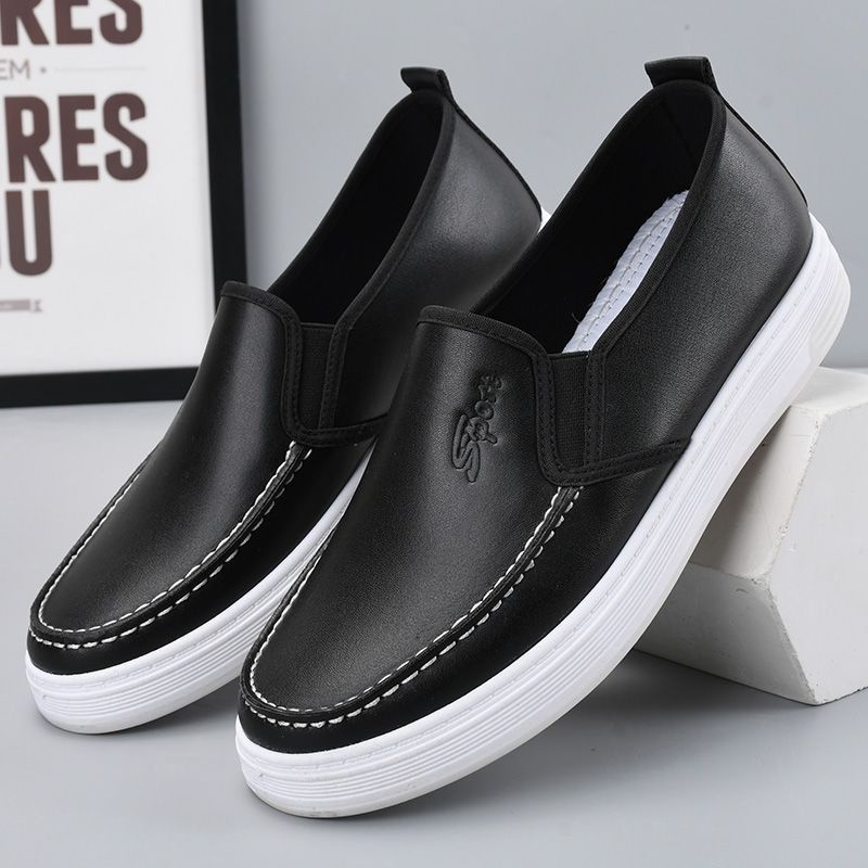 Giày Da Đế Mềm Chống Trượt Thoáng Khí Phong Cách Doanh Nhân Cho Nam Size 38 39 43 44