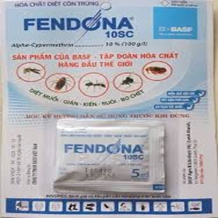 FENDONA 10SC-5ML-Thuốc diệt muỗi-kiến-gián - 5 ml