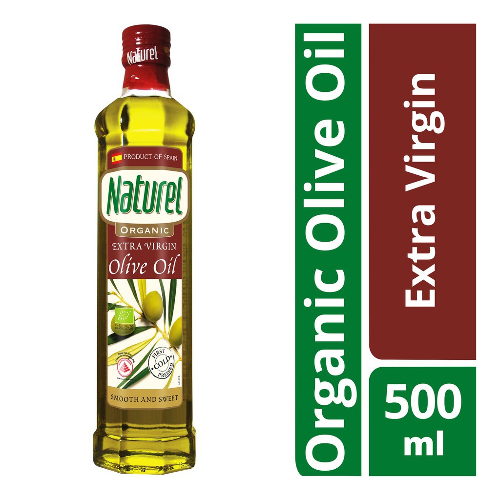 Dầu Oliu Naturel nguyên chất hữu cơ - Naturel Organic Extra Virgin Olive oil 500ml