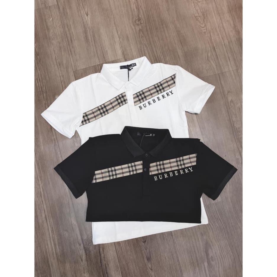 Áo thun nam nữ cao cấp áo polo BUBERRY chuẩn đẹp hàng shop ˇ