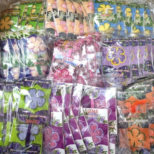 Túi thơm ISME Thái Lan 50g khử mùi tủ giầy phòng khách ô tô nhà tắm vệ sinh