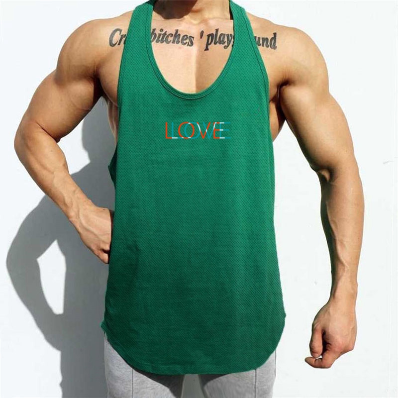 Áo ba lỗ khô nhanh thời trang tập gym dành cho nam