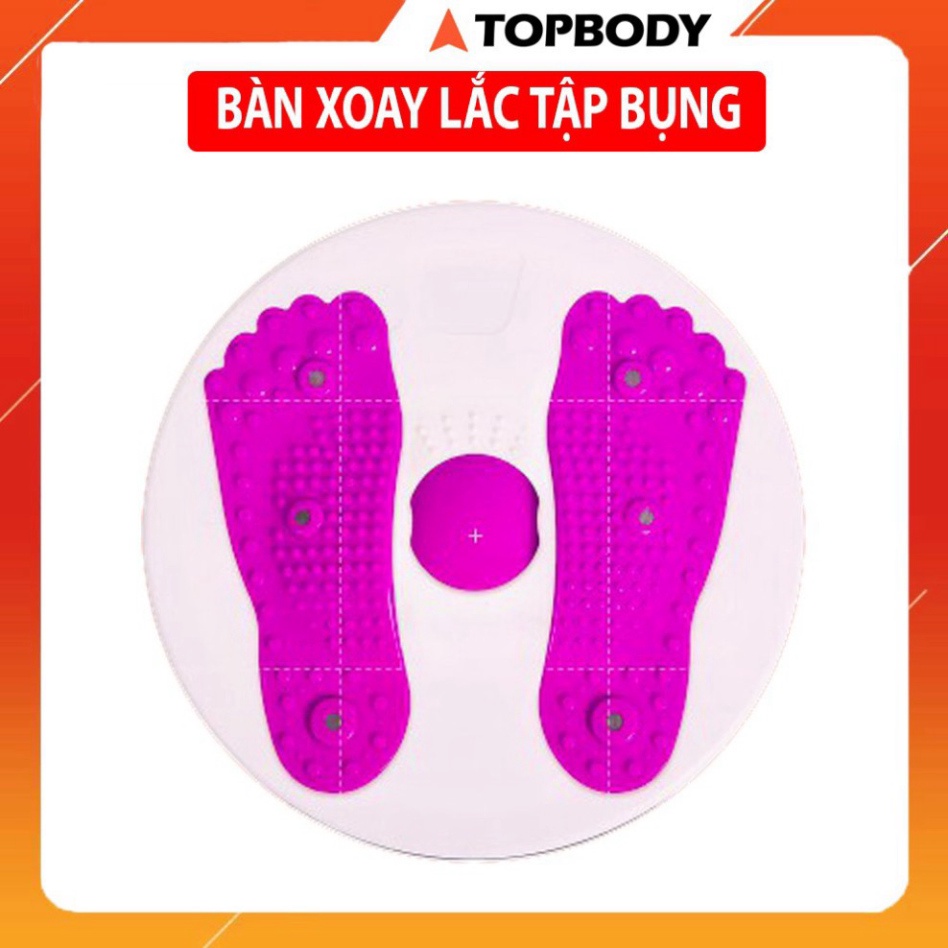 Bàn xoay lắc tập bụng, tập eo thon TOPBODY-DC020