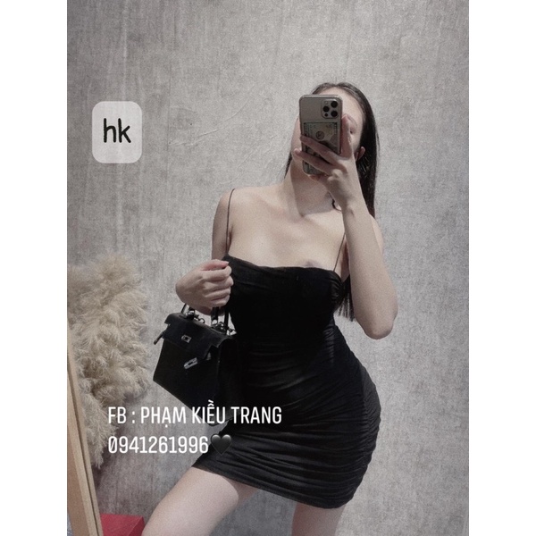 váy body lưới 2 dây (kèm video)