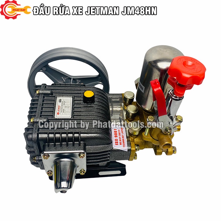 Đầu Bơm Xịt Rửa Xe Cao Áp JETMAN JM48HN - Chuyên Dụng Xịt Rửa Oto, Xe Máy, Vệ Sinh Máy Móc, Nhà Xưởng, Sân Vườn