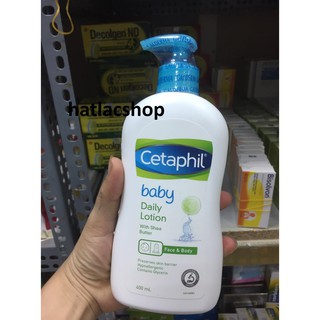 Cetaphil Baby Daily Lotion: Dưỡng Ẩm Hàng Ngày Dịu Nhẹ Cho Bé (400ml) (đổi mẫu)