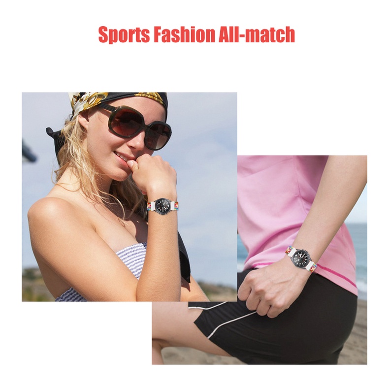 Dây Đeo Đồng Hồ Bằng Nylon Co Giãn Điều Chỉnh Được Cho Samsung Galaxy Watch 5 / 5 Pro / 4 40mm 44mm 45mm