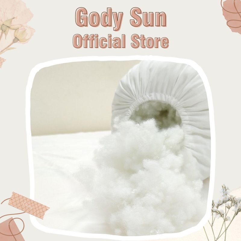 Ruột gối ôm bông gòn cao cấp, ruột gối trắng Gody Sun