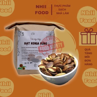 Hạt konia, hạt cày đã rang chín thơm ngậy béo Nhii Food túi 500gr,1kgs