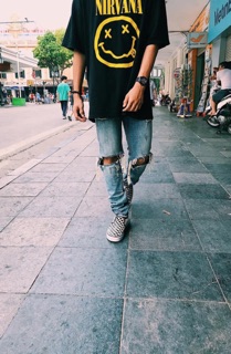 Áo Nirvana còn size XXL