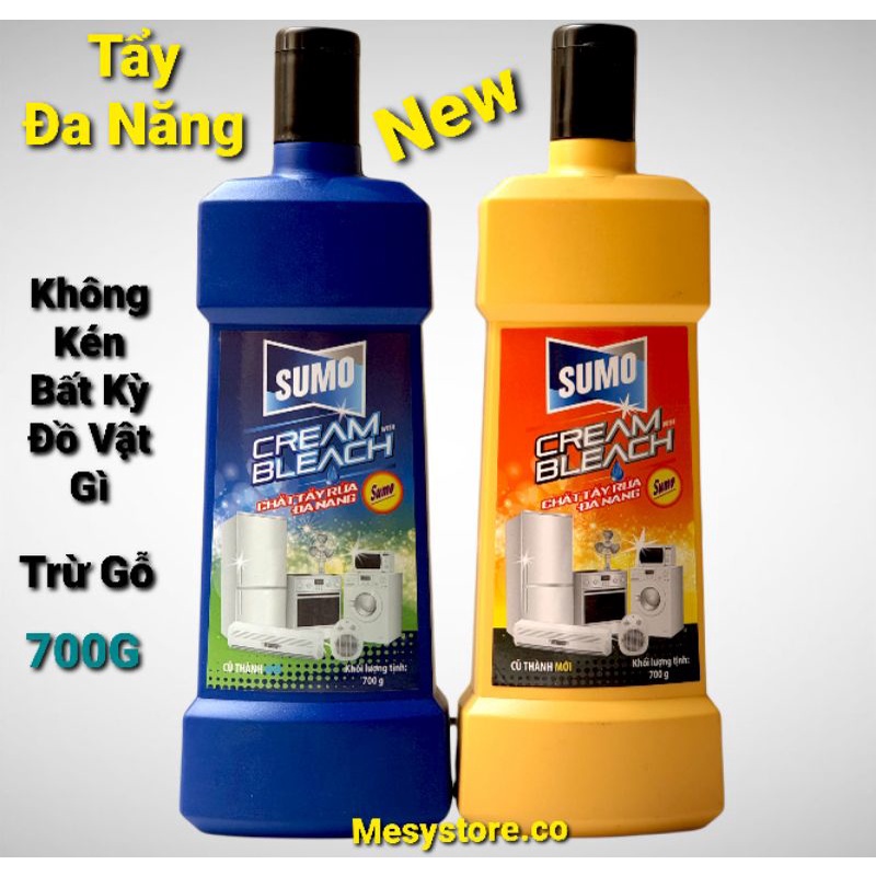 NƯỚC TẨY SUMO ĐA NĂNG 700G BỀ MẶT BẾP NHỰA VÀ INONX HIỆU QUẢ