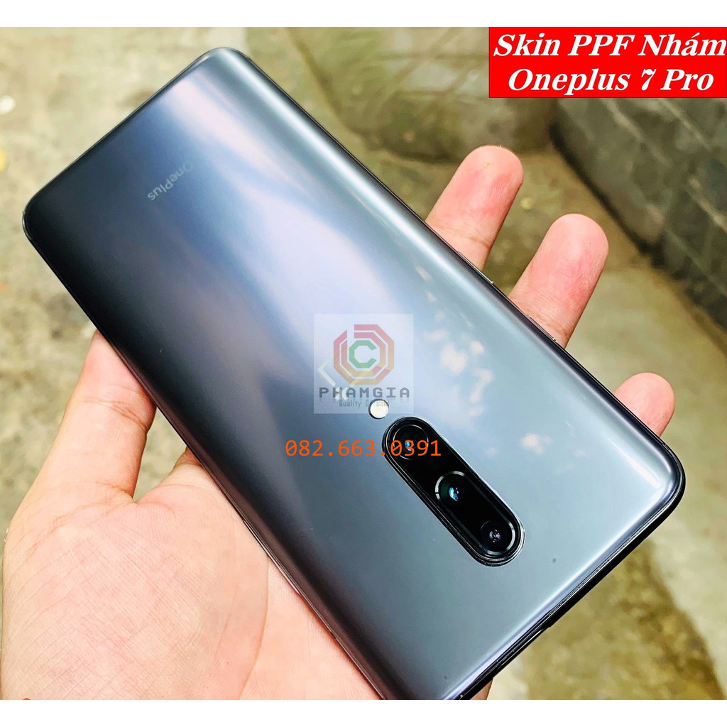 Dán PPF Oneplus 7 Pro màn hình, mặt lưng, full lưng viền siêu bảo vệ