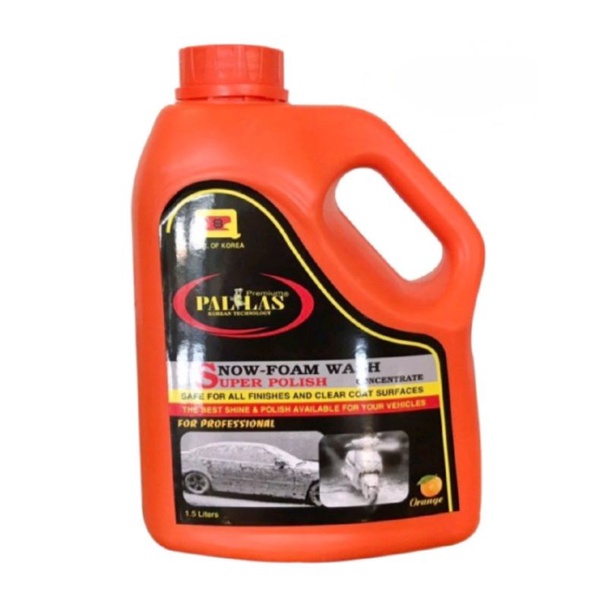 Bọt tuyết rửa xe siêu bóng Pallas 1.5l