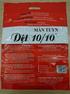 Màn tuyn dệt 10/10 hàng chuẩn công ty