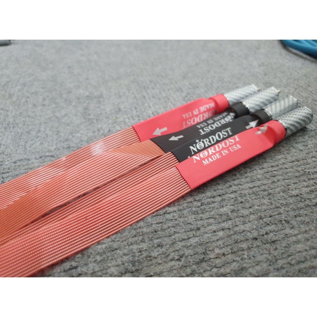 Dây tín hiệu âm thanh AV Nordost bản Red bãi Mỹ phủ Bạc Cao Cấp