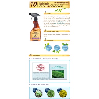 Xịt khử mùi dưỡng lông Budle 500ml