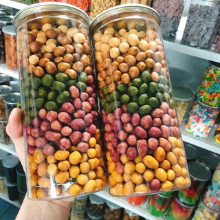 Đậu phộng da cá mix 4 vị hộp 550g