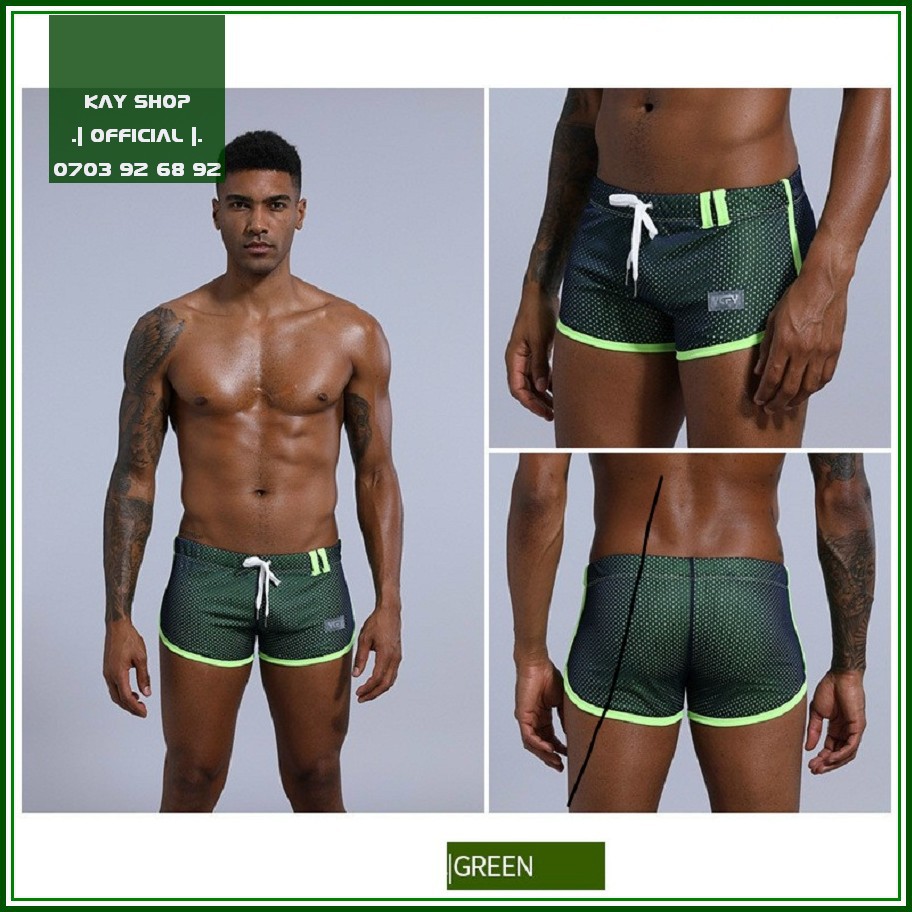 [FREESHIP ĐƠN 50K] Quần short nam đi gym thể thao lỗ thông hơi YCFY thun cotton  - Quần short thể thao tôn mông căng