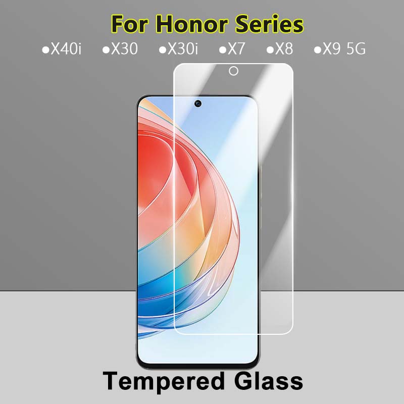 Set 1 / 2 / 3 / 5 Kính Cường Lực 2.5D Siêu Mỏng Chống Trầy Cho Honor X40i X7 X8 X9 X30 X30i 5G HD 2.5D