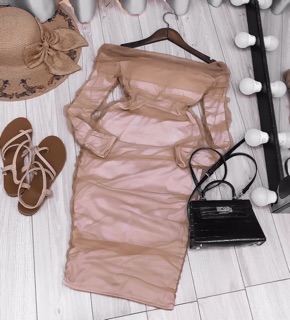 ✨Đầm body lưới sik xinh
