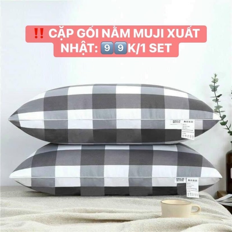 SET GỐI NẰM 2 CÁI CỠ LỚN