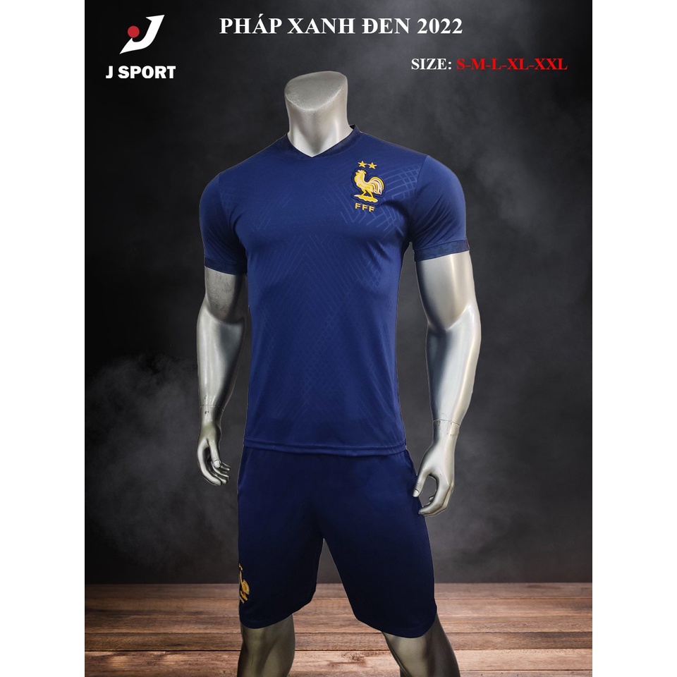 Bộ quần áo đá banh Pháp, Bộ quần áo bóng đá in tên và số theo yêu cầu