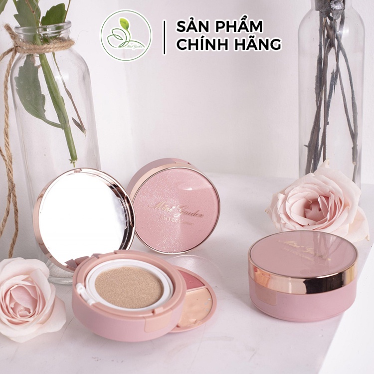 Phấn Nước Mini Garden 3 In 1 CC Cushion SPF 40+ PA+++ ( 1 lõi x 12g) PV991