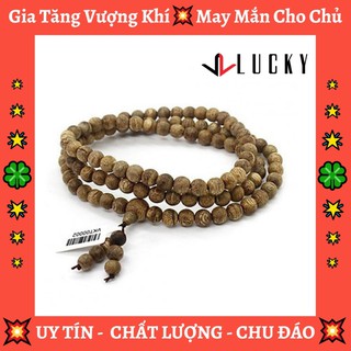 Vòng Trầm Hương Chuỗi 108 hạt thiên nhiên cao cấp thơm dịu bền lâu - Bảo hành 1 năm - Lỗi 1 đổi 1