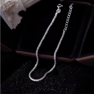 Lắc chân bạc nữ thời trang CHIHIRO
