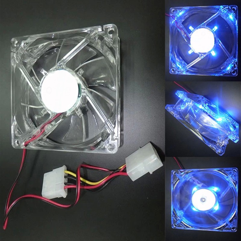 FunnyQuạt tản nhiệt CPU 80mm có đèn LED RGB