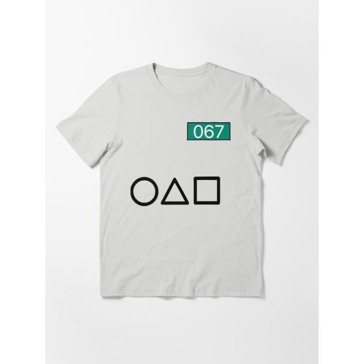 Áo Thun, áo phông Tay Ngắn UNISEX SQUID GAME 067 Hottrend đủ size | NA STORE