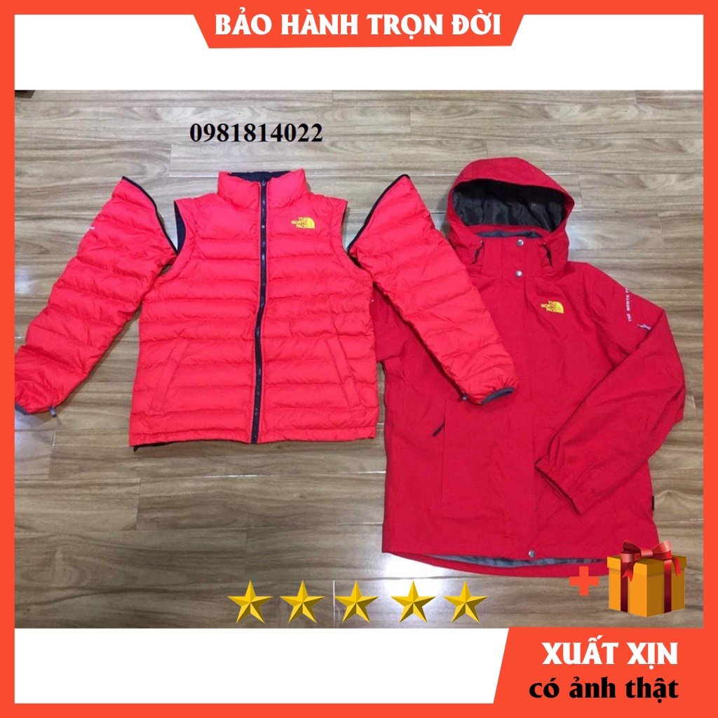 Áo khoác nữ 5 in 1 N.F. (5 lớp ) năng động BẢO HÀNH TRỌN ĐỜI