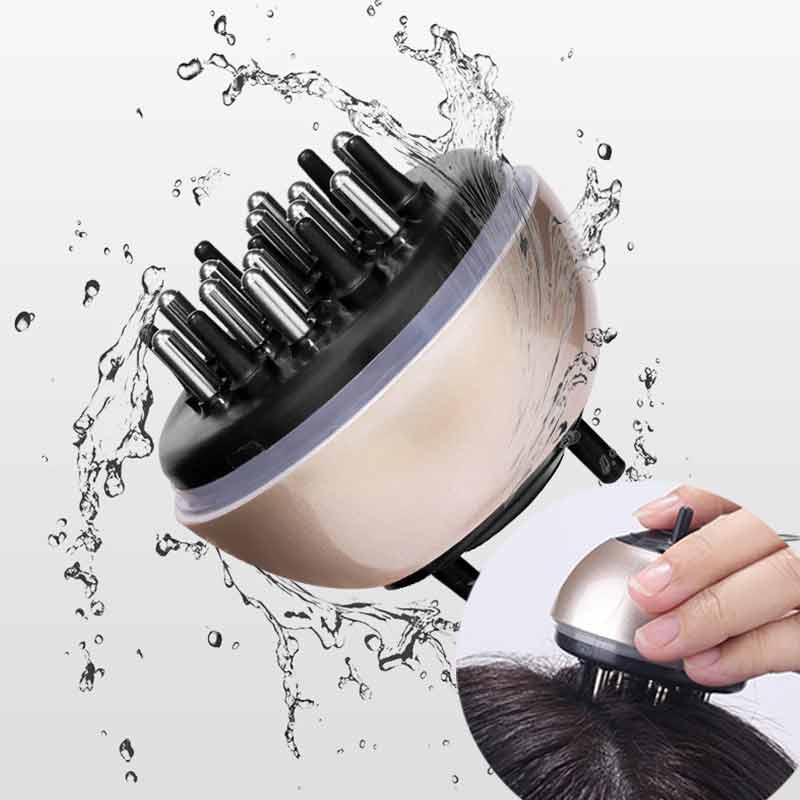 Lược thoa dung dịch tinh chất dưỡng chất kích thích mọc tóc chăm sóc da đầu hình quả cầu