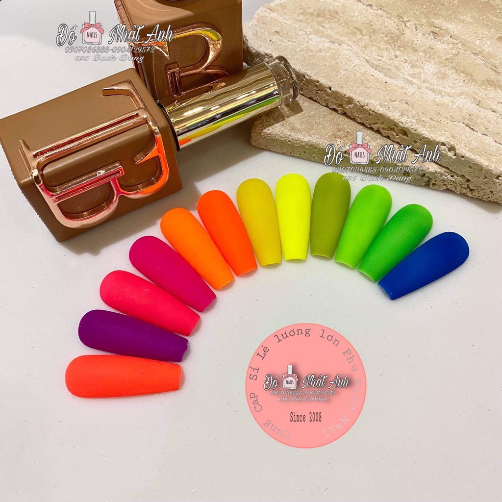 Sơn Gel Neon hot trend mùa hè