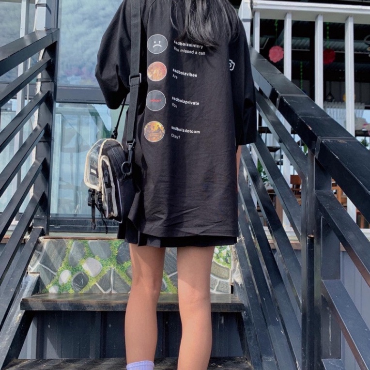 (ẢNH THẬT) Áo thun tay lỡ SADBOIZ phông Unisex nam nữ Premium Cotton oversize form rộng SADBOIZ SADTAGRAM | BigBuy360 - bigbuy360.vn