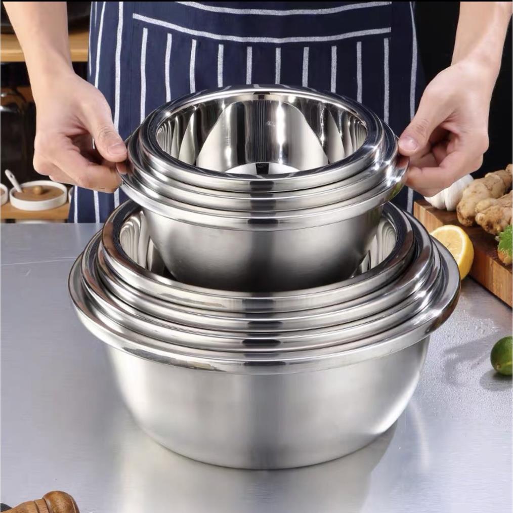 Tô trộn bột inox ( Âu trộn bột )