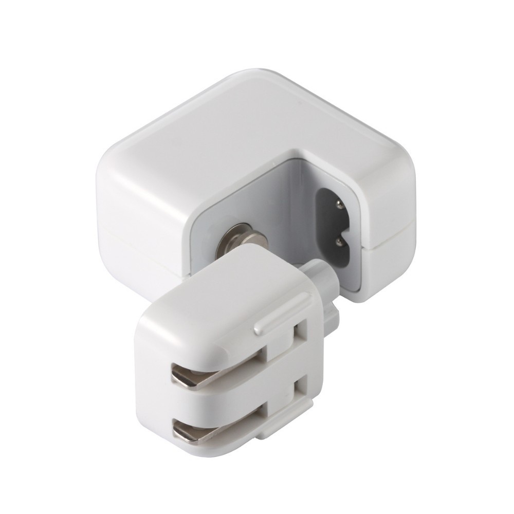 Đầu Chuyển 2 Chấu Chân Gấp Dẹt Sạc MacBook/ iPad