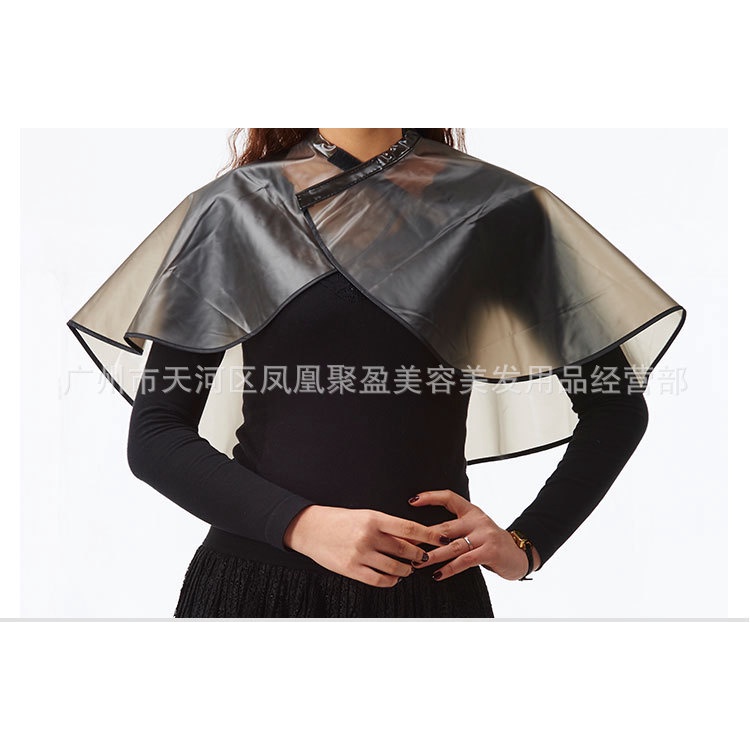 Áo Choàng Trong Suốt Chống Thấm Nước Chuyên Dụng Cho Salon Làm Tóc