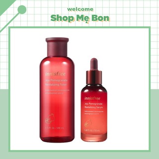 NƯỚC HOA HỒNG VÀ SERUM NGĂN NGỪA LÃO HÓA TỪ LỰU INNISFREE JEJU POMEGRANATE REVITALIZING TONER